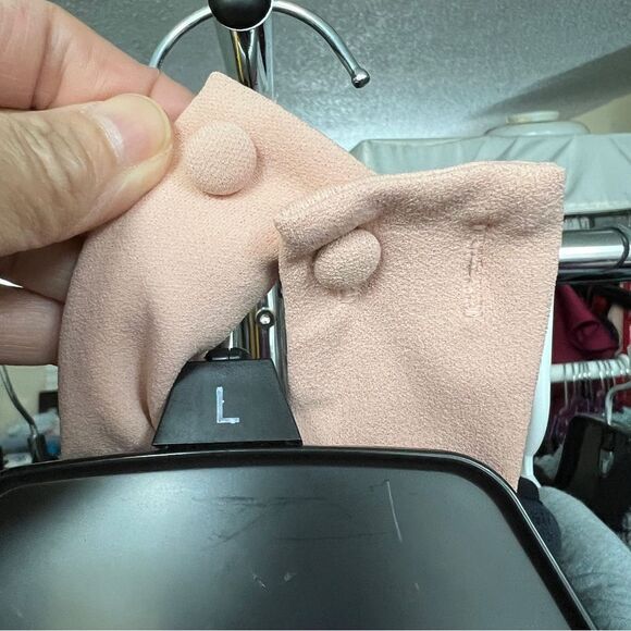 Nookie Hollywood Midi Bodycon Dress Large in Blush $229 - Picture 5 of 6